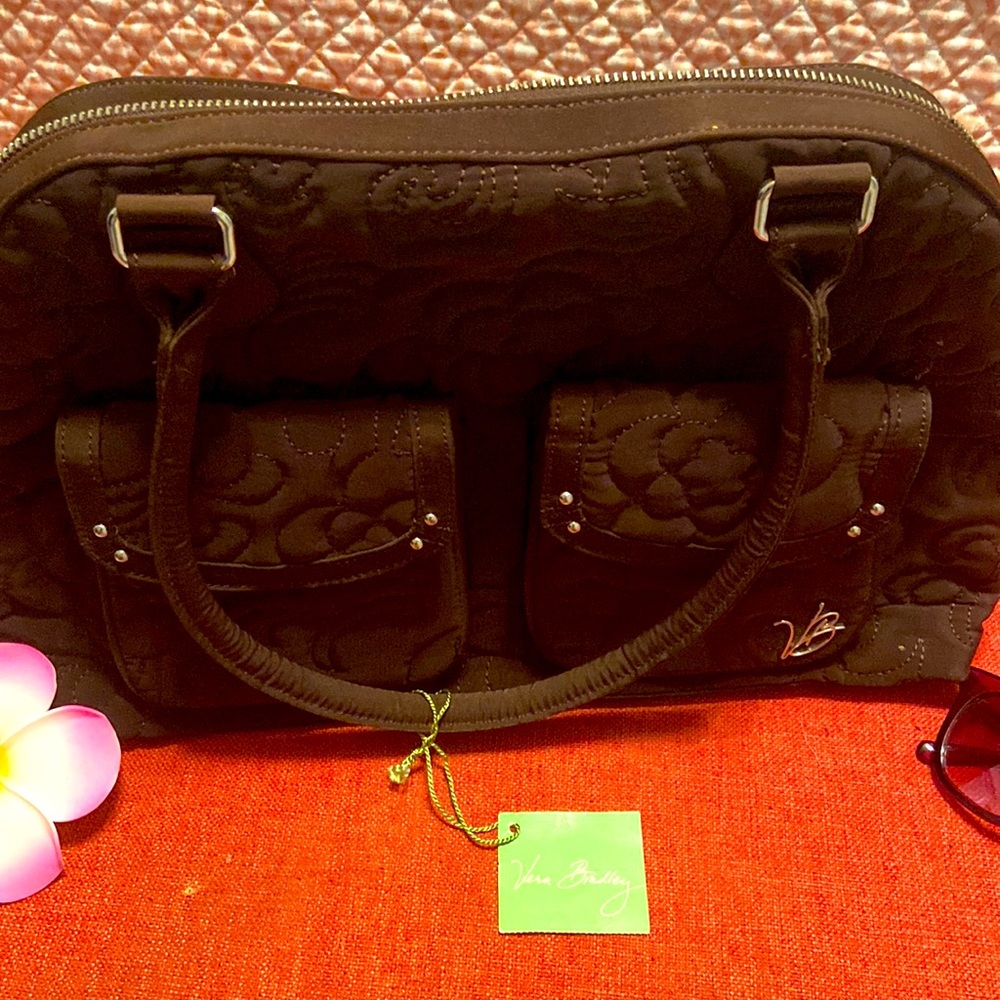 Vera Bradley purse, Expresso color New with tag on it